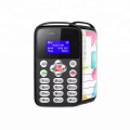 0.96 Inch MTK6261M SOS Function Card size thin China kids mini mobile AEKU M9 cell phone